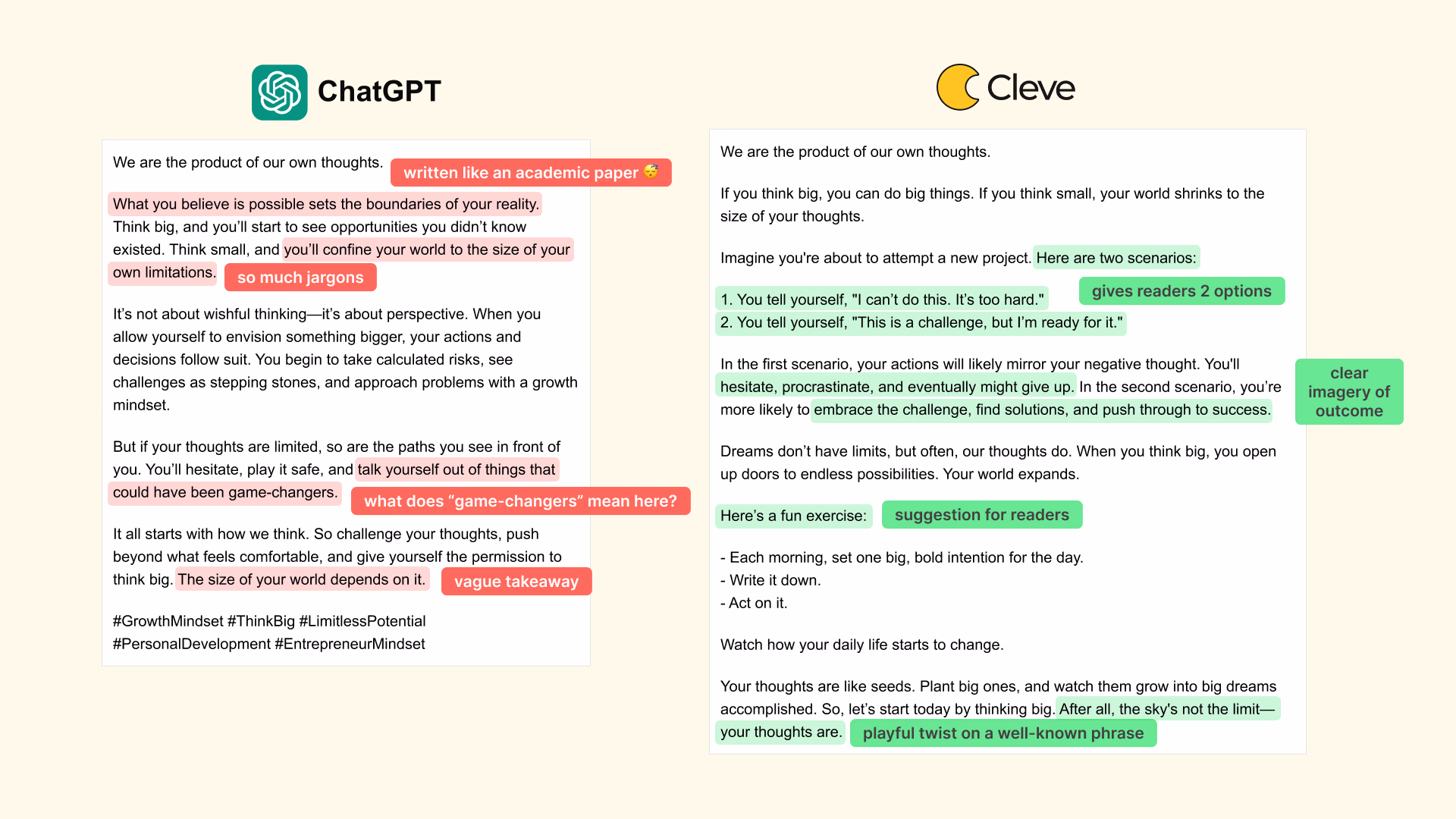 Cleve August Updates